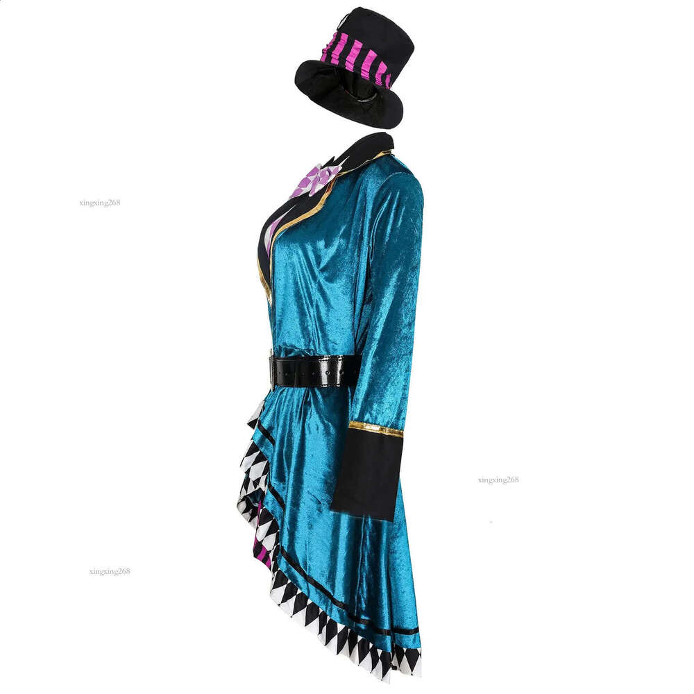 Halloween Alices Adventures in Wonderland Clock cosplay costume sexy adult fairy tale dress womens magic show tailcoat fancy 240823