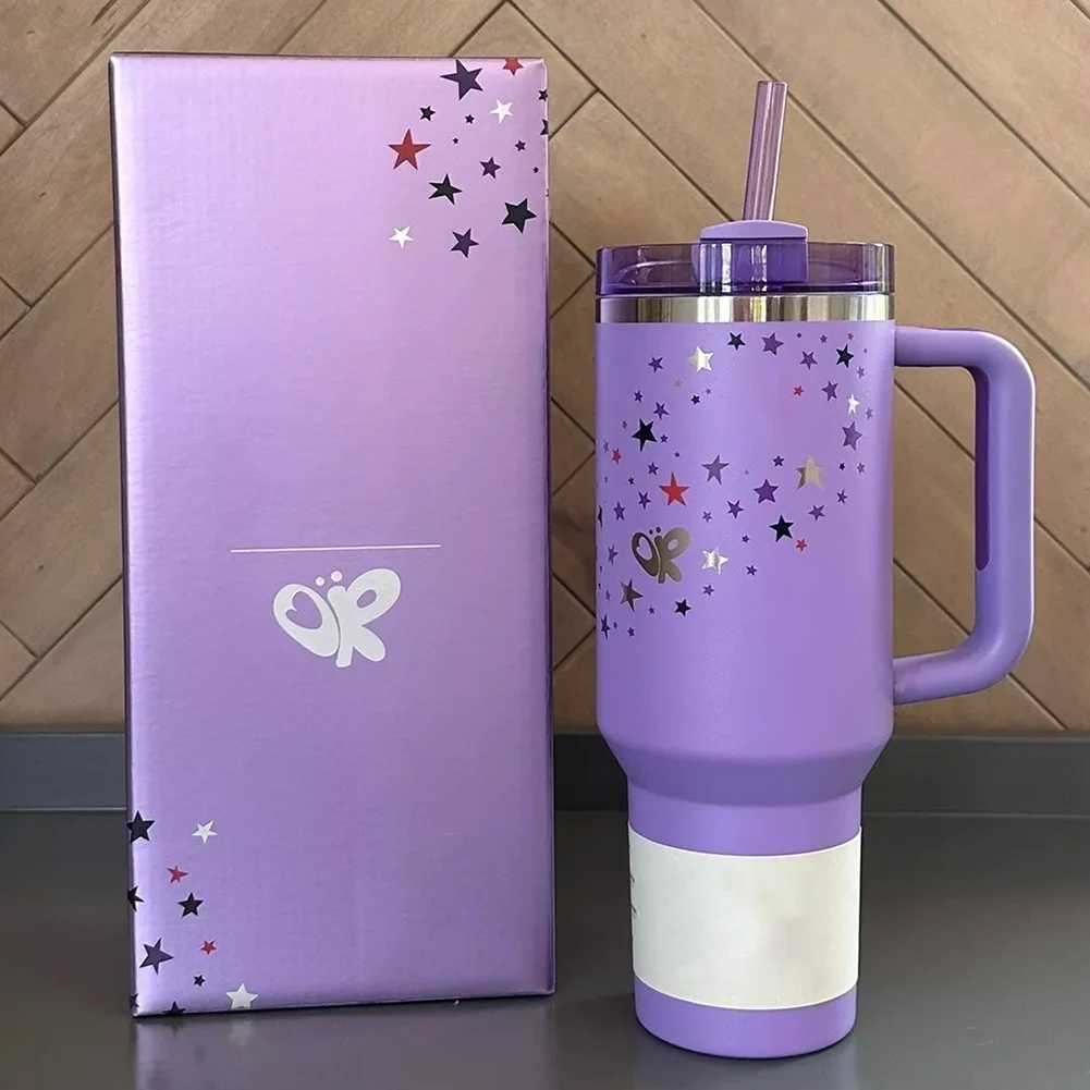 40 oz hot wagon vacuum flame stainless steel inflatable water bottle with hot and cold GS handle hot water bottle Y241114