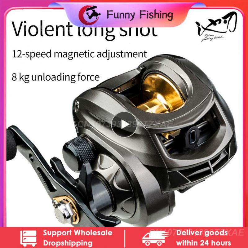 Piscifun Alijoz 300 Low Profile Baitcasting Reel 15KG Max Drag 8+1 Bearings Aluminum Frame Freshwater Saltwater Fishing Reel