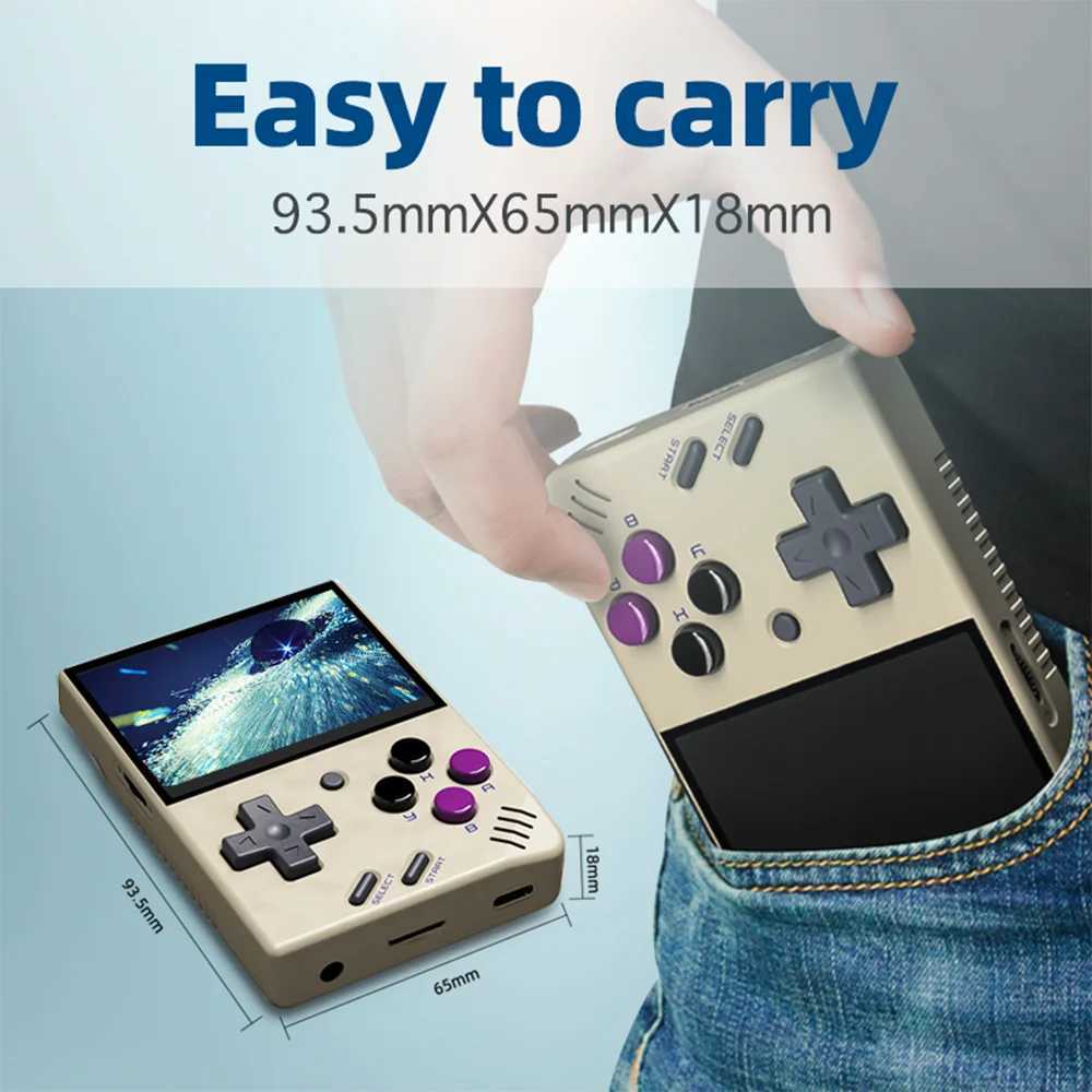 Game machine Miyoo Mini V4 Film Retro Handheld Game Console 2.8Inch IPS Sn Video Game Console Linux System Gaming Emator Portable Z241114