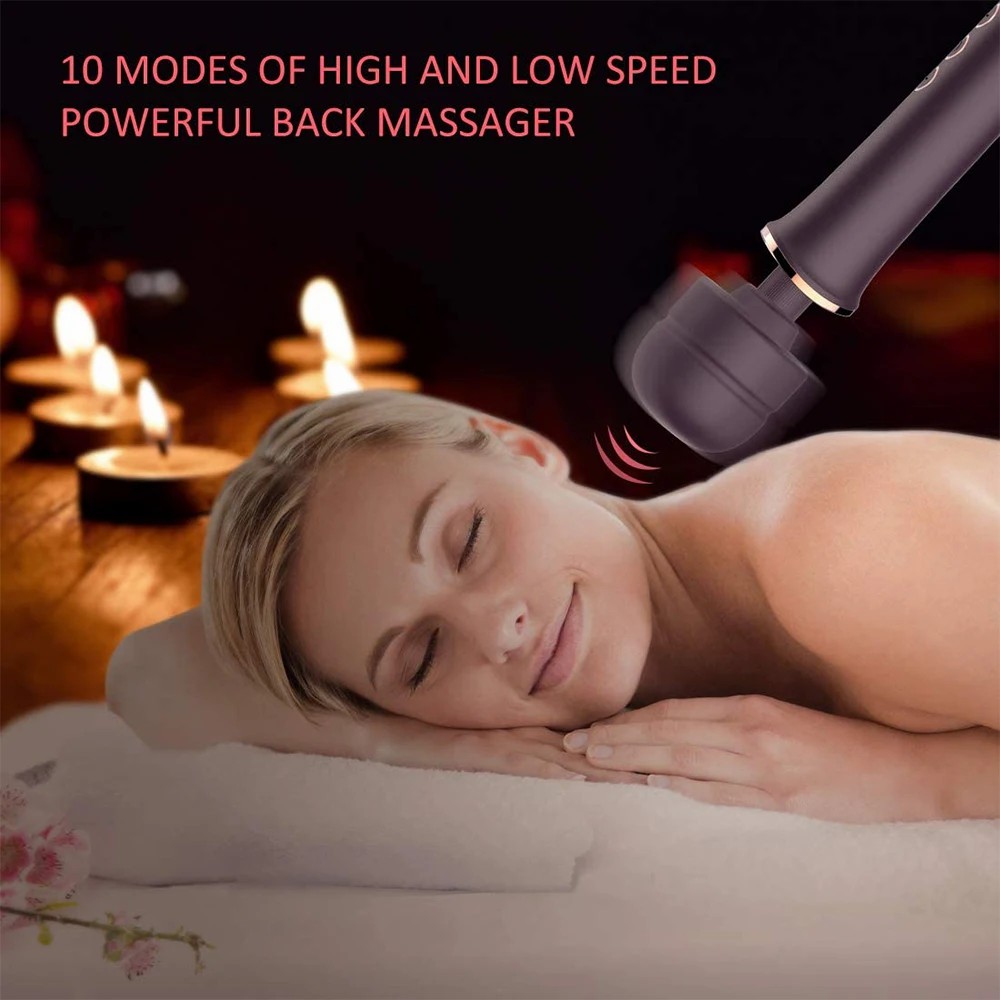 bc vibrating Multi made purpose stick of silicone material frequency speed massage waterproof and silent USB charging waterpro