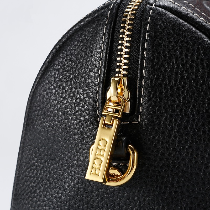 Pure Color Classic Retro Handbag Simple Fashion Women's Shoulder Bag Large Capacity Exquisite Workmanship Genuine Leather