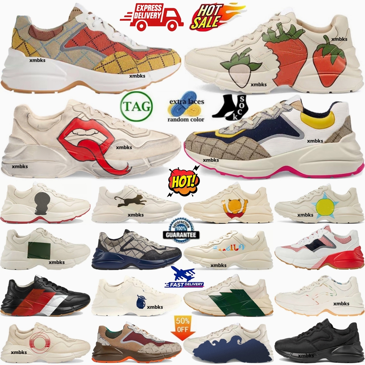 Designer Sneakers Shoes Beige Blue Trainers Sneaker Monogram Black Canvas Mouth Vintage Logo Epilogue Men Women Grey Navy 25 White Brick Red 0