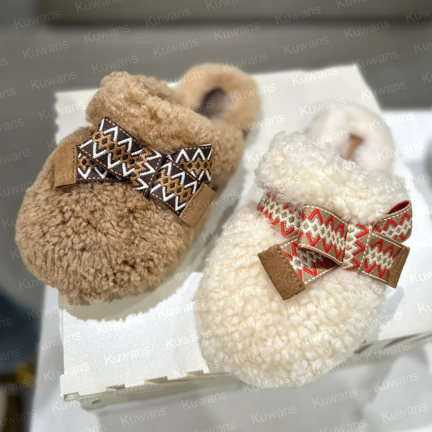 Tasman Maxi Curly Sister Slide Tazz Braid Slippers Chestnut House Fur Slides Sheepskin Ultra Mini Boot Platform Winter Women Slip-on Suede Wool Fall Cozy