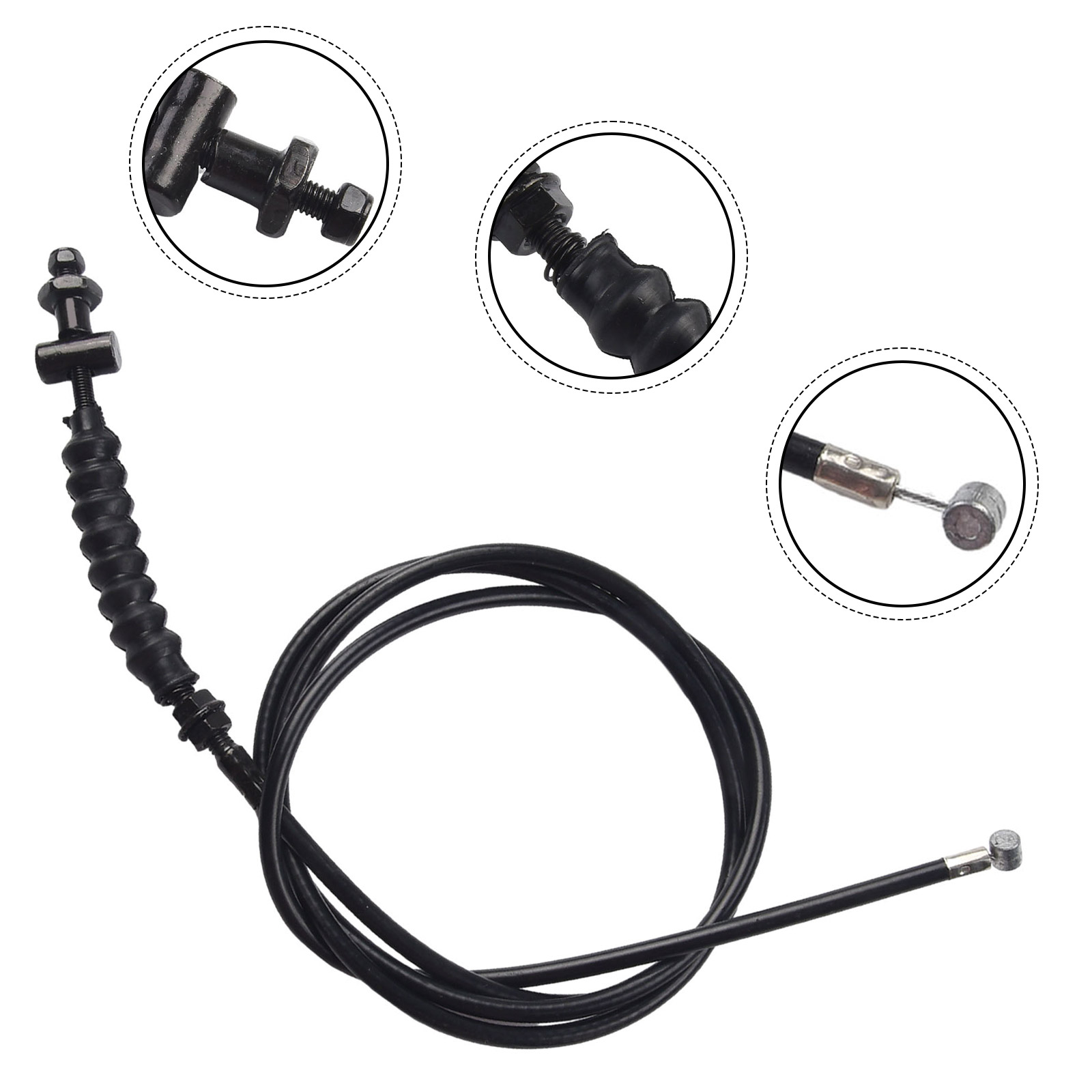 Brake Line Set For-NINEBOT MAX G30 Electric Scooter Front Wheel Brake Cable E-Scooter Drum Brake Brake Cable Parts & Accessories