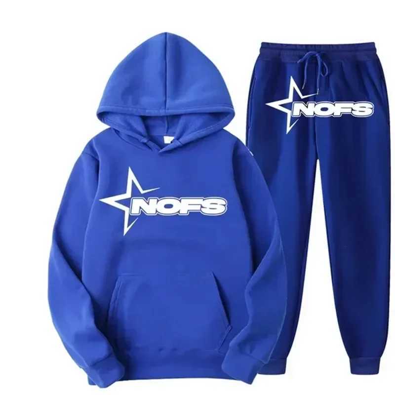 2024 men and women of the same fashion trend hoodie casual two-piece suit jacket pants fashion brand printing size S-3XL X2503121