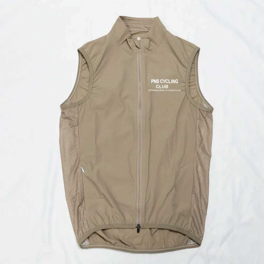 Men Cycling Vest PNS Lightweight Windproof Sleeveless Bicycle Gilet Slim Fit Breathable Quick Dry MTB Road Bike Cycling Vest LX241114