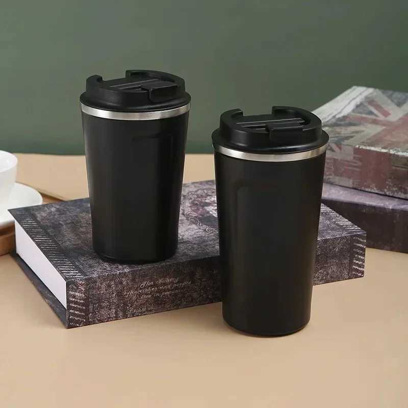 380/510ML travel stainless steel coffee cup hot-dip galvanized hot coffee cup Y241114