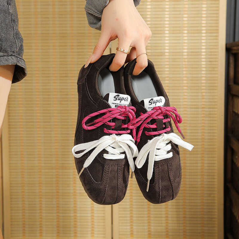 Mandarin Duck Lace Casual Lightweight Sports Versatile Training 2024 Autumn/Winter New Fashionable Forrest Gump Shoes