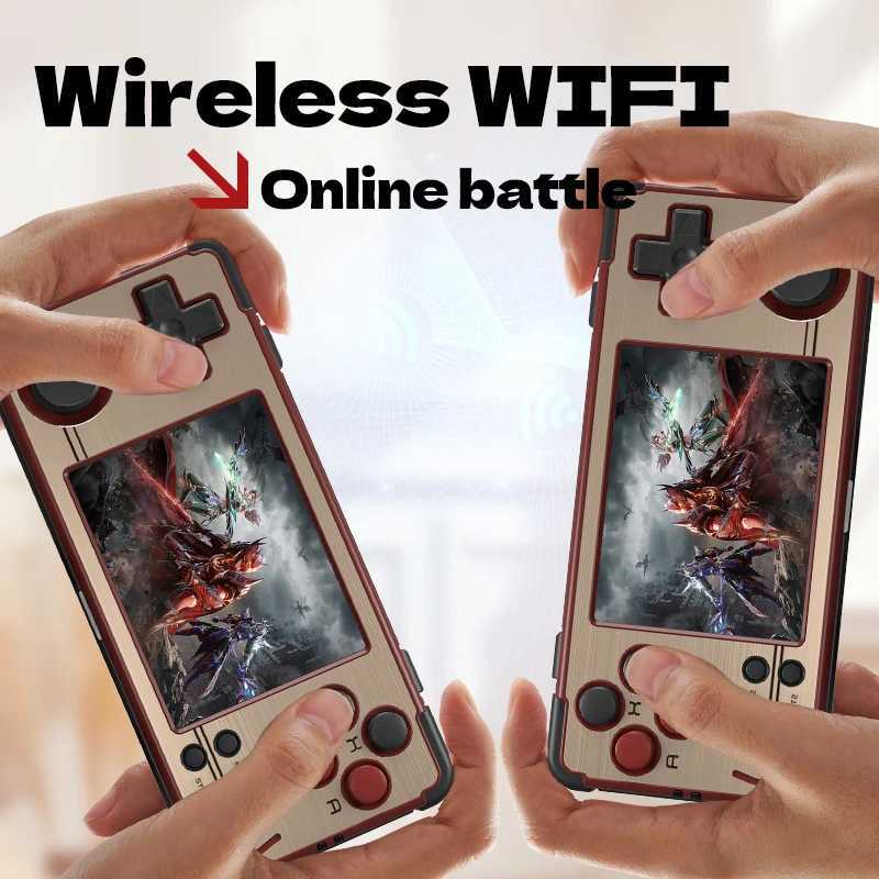 Game machine MIYOO A30 Retro Handheld Game Console 2.8 IPS HD Sn Linux System WIFI Mini PS1 Open Source Portable Game Player With Case Z241113