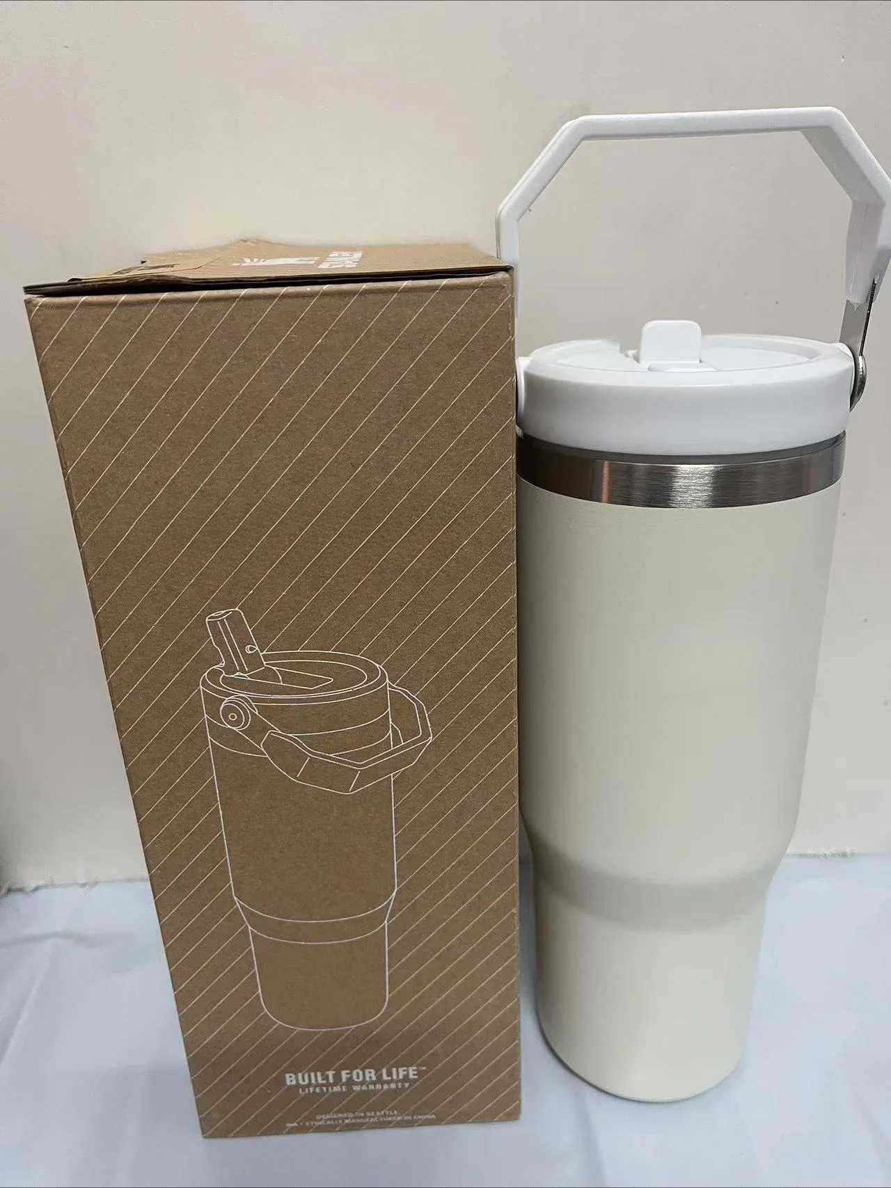 Handheld stainless steel car cup car cooling king cup cup accessories 30oz 887ml Y241114