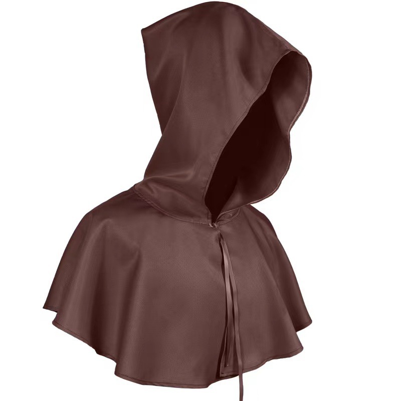 Costume Accessories Cos Costume Full of Oppressive Death Cloak Medieval Adult Hooded Cloak Cosplay Costume Love Live Cosplay