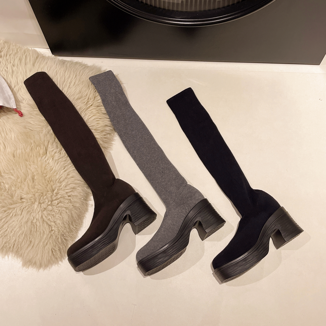 Chic Ladies' Thigh High Boot Collection - Versatile Fashion Accessory