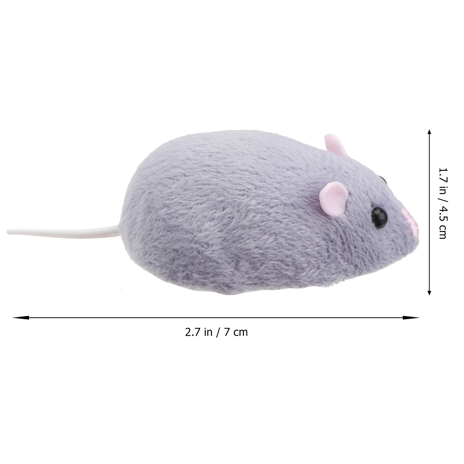 Remote Control Mouse Model Pet Teasing Toy Cat Teaser Playing Toys Mice Supplies Realistic Funny Chew 240411
