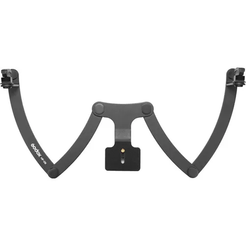 Godox MF-DB Dual Head Bracket Flash Support MF-DD Diffuser for MF12 Flash Insect Macro for Nikon/ Sony DSLR Cameras