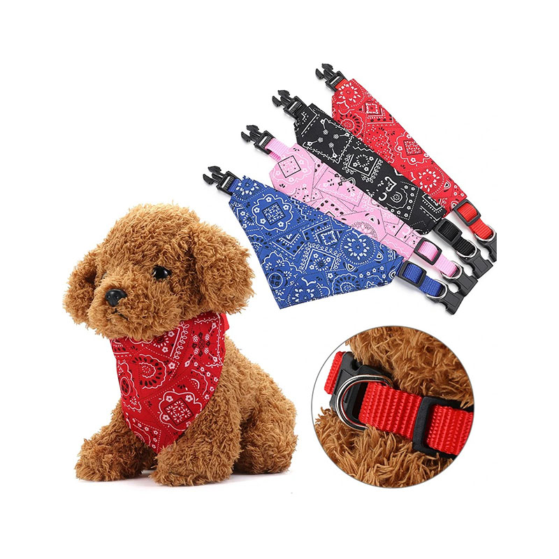 Adjustable Triangular Bandage For Pet Dog Cat Washable Scarf Bandana Collar Bibs Cat Neck Decor Birthday Party Dress Up