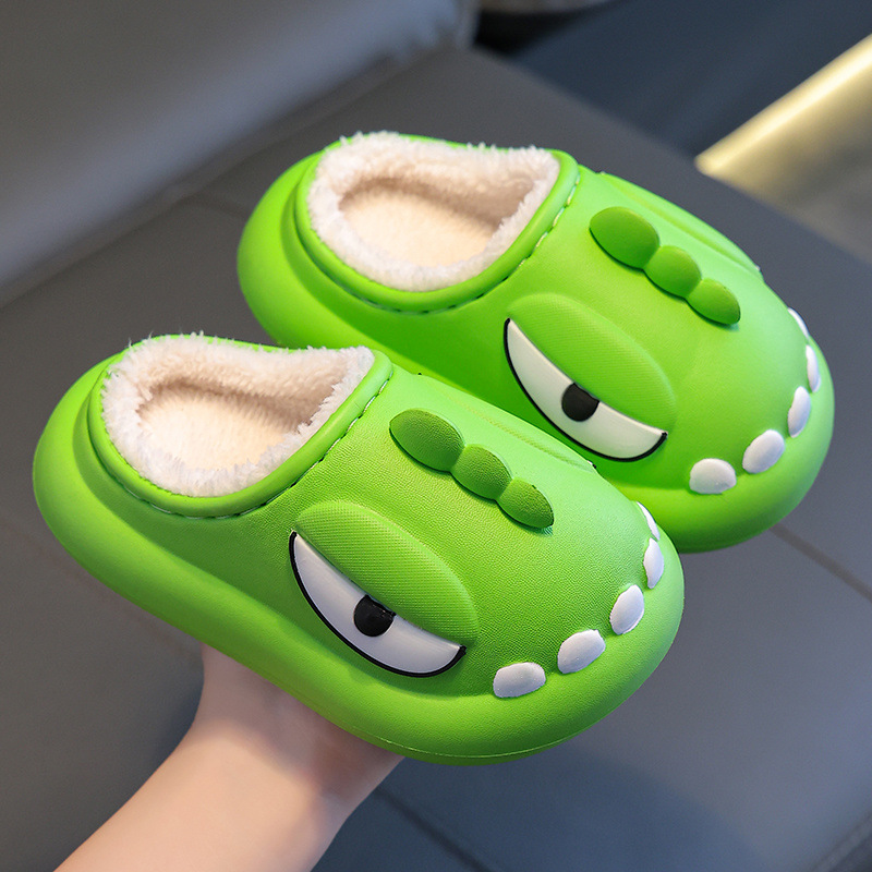 2024 New Shoes Designer Free Shipping Winter Children's for Boys Girls Warm, Anti slip, and Plush Baby Cotton Slippers dh910320090