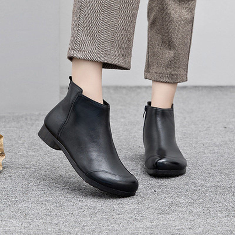 Large Size Autumn New Style Plush Warm Cotton Boots.