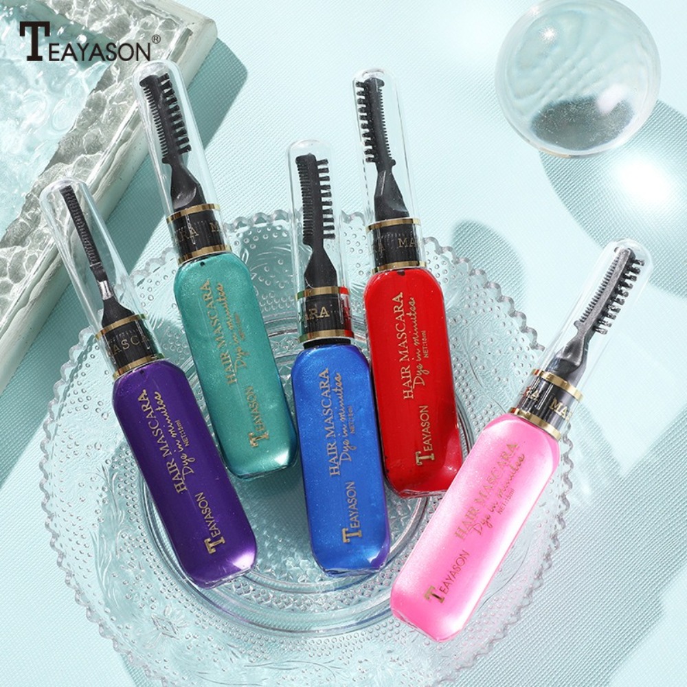 Washable Hair Dye Color Eye Black Easy To Color Easy To Wash Hair Coloring Cream Non-toxic Temporary Hairdressing Tool Men