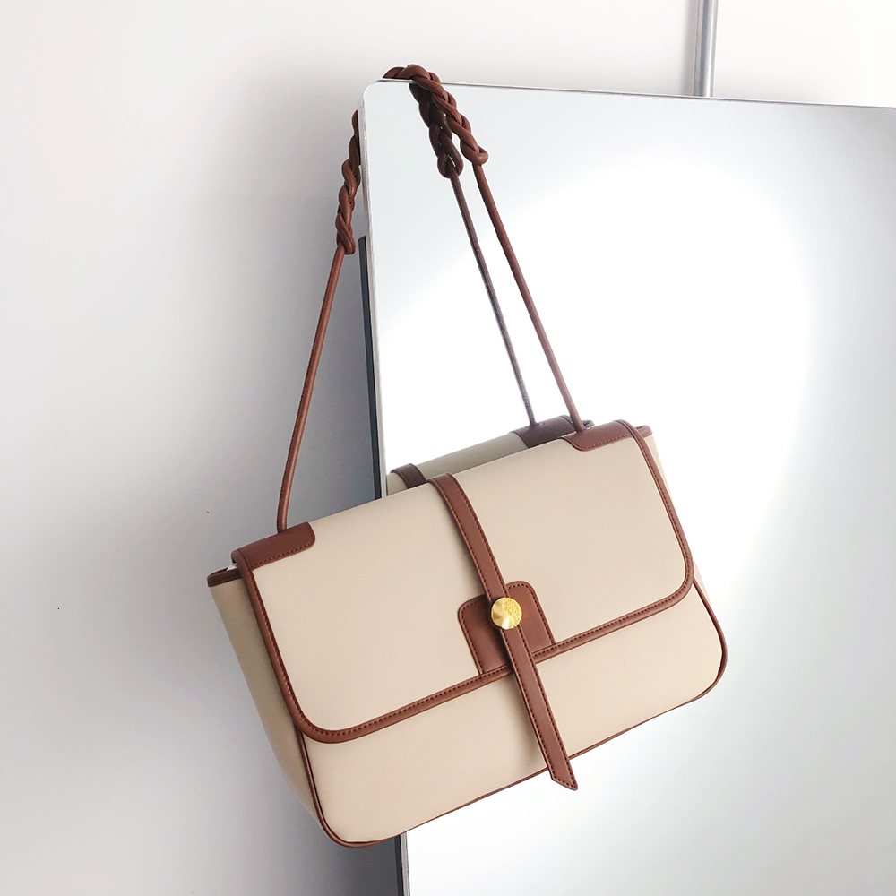 Split Leather One Commuting Messenger For Women Large Capcity Office Laptop Shoulder Tote Bags dddmymoon