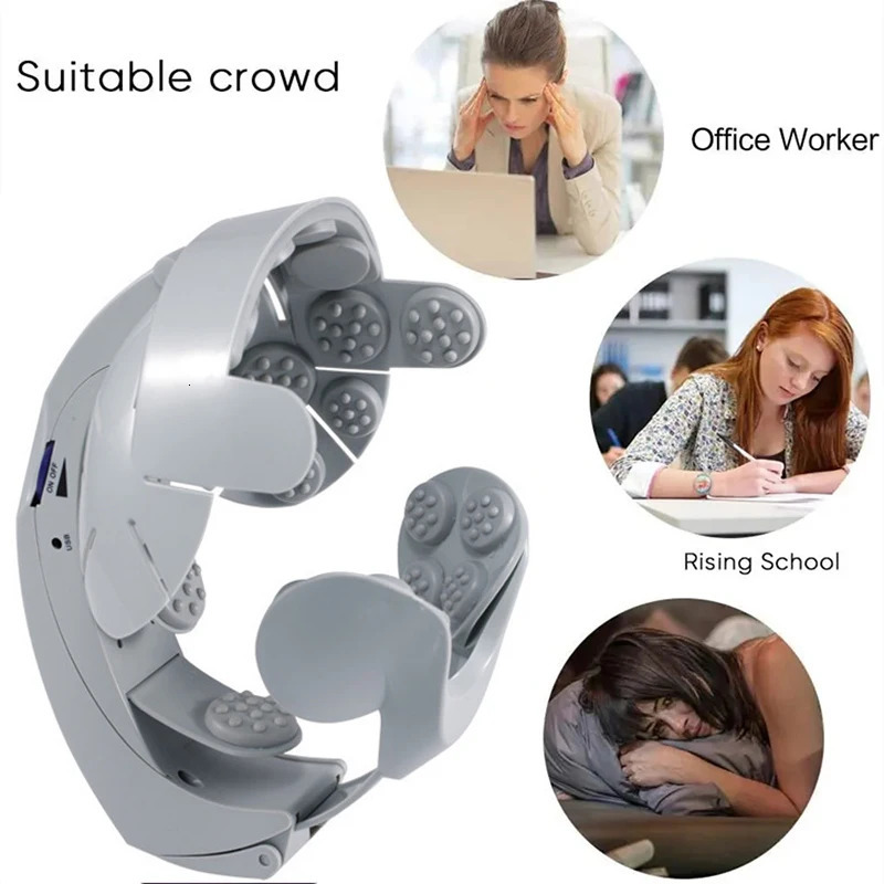 Multi functional head massager scalp massager relaxation massager 241114