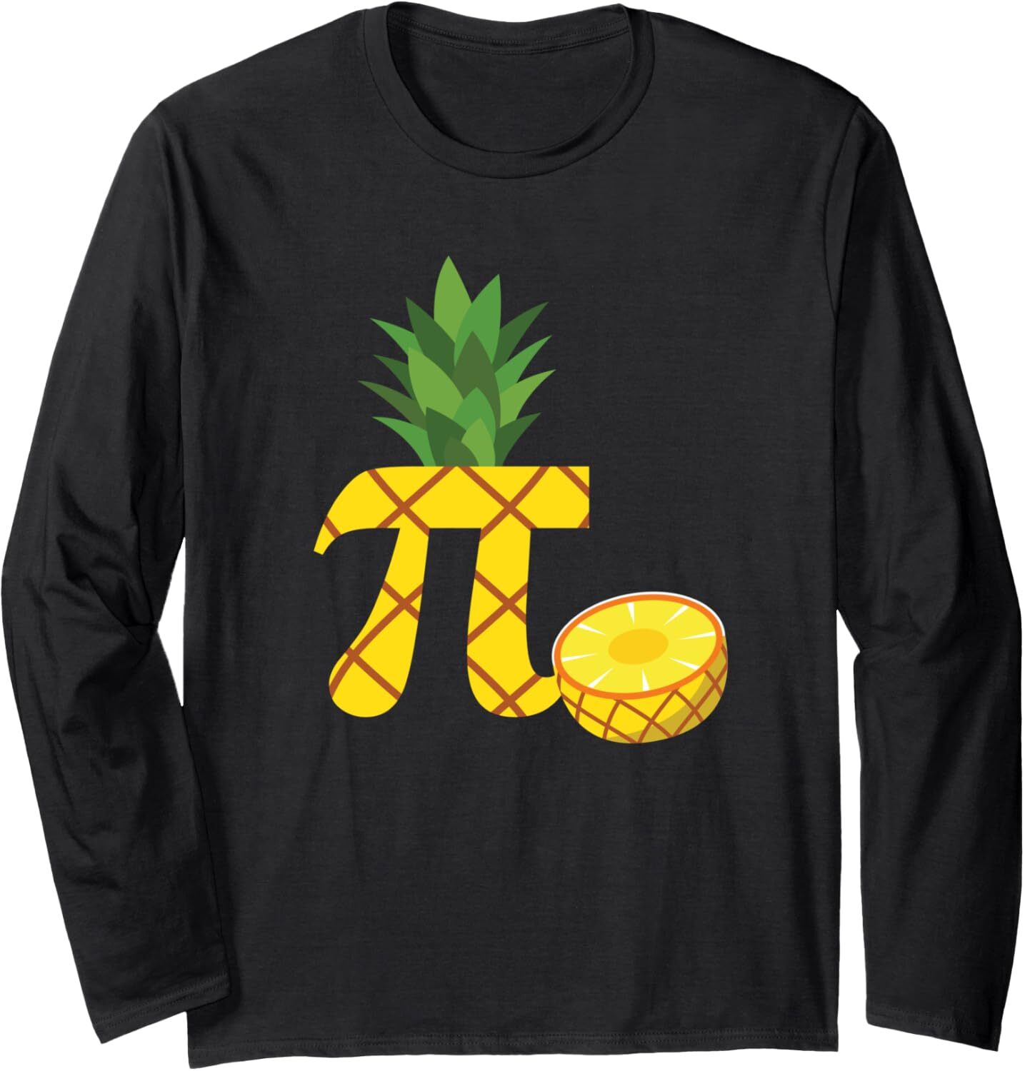 Long Sleeve Shirts for Men sweatshirt Funny Pi-neapple Pi Day Pineapple Lover Gift Long Sleeve T-Shirt T shirt Tee Streetwear Casual tops clothes
