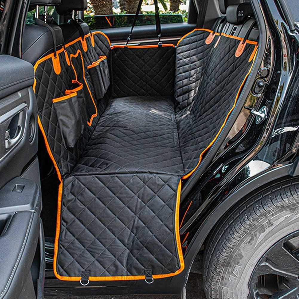 Dog Car Seat Covers Back Rear Bench Mat Scratchproof Dog Car Seat Protector Pet Travel Carrier Hammock Car Rear Back Seat Protector for Cat Dogs Pet z