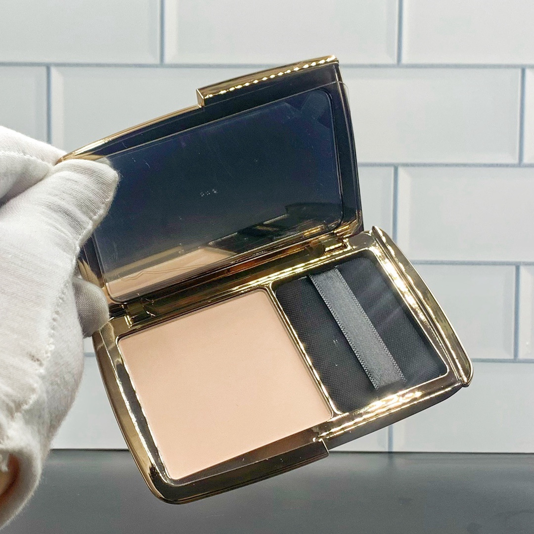 Top quality Brand pressed makeup Beauty foundation Mat Nature With powder pufnd mirror Flawless Finish Micro Powder Face Cosmetics