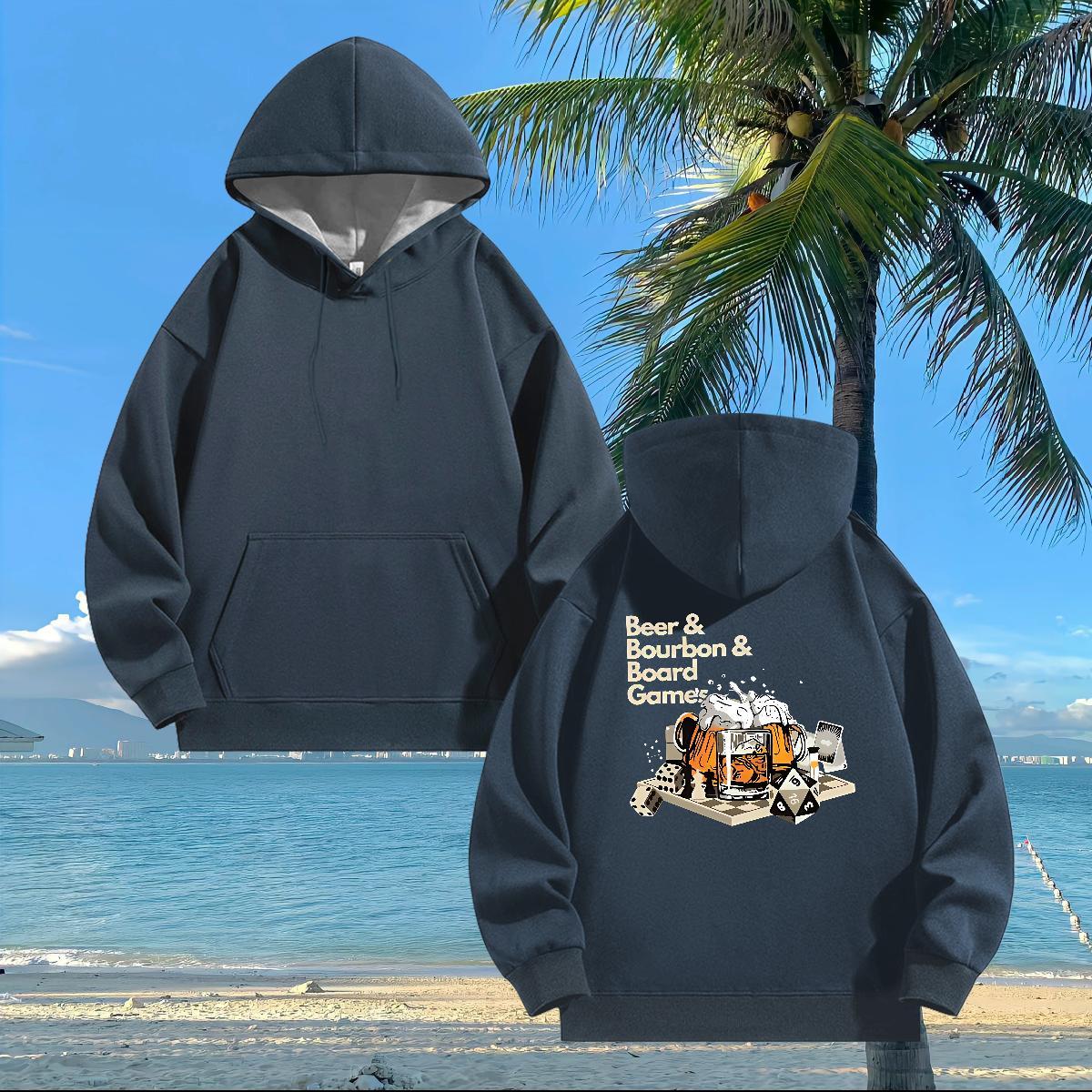 New Arrival Hoodie for Men Custom Printed Comfortable Men's Hooded Sweatshirt Hoody Daily Wear Thick Plush Breathable