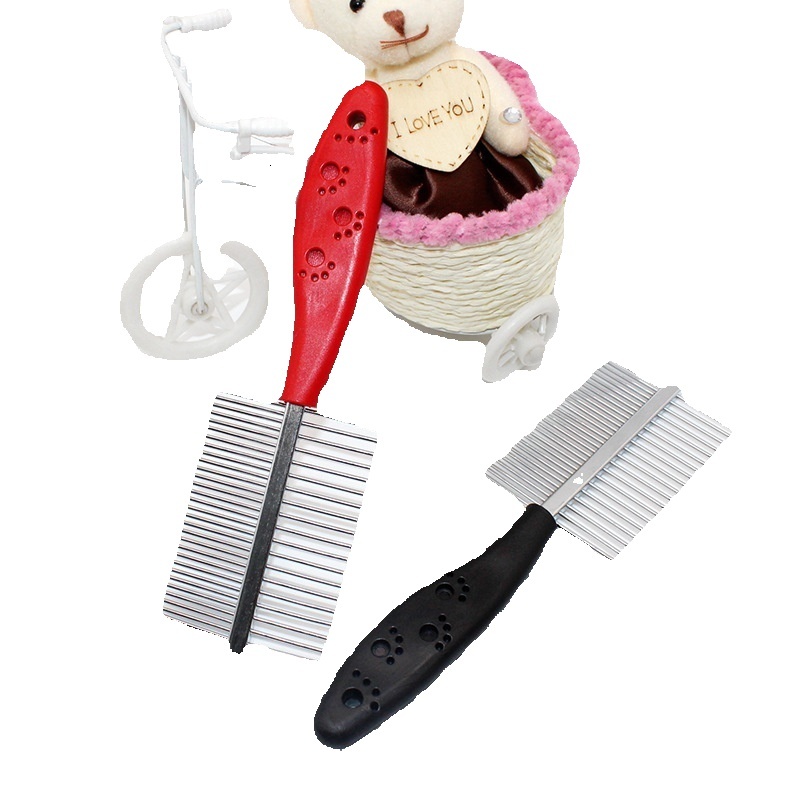 Pet Open Knot Remove Floating Dog Hair, Cat Teddy Cleaning Supplies, Beautiful Hair Comb, Double sided 1