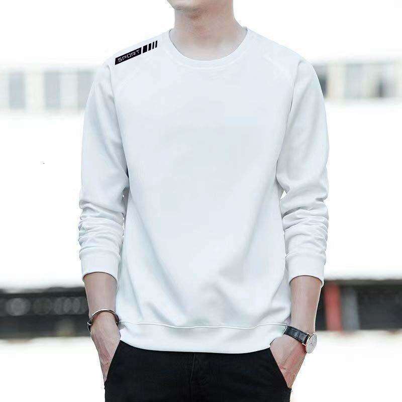 Men's Hoodie Spring Autumn New Round Neck Loose And Thick Hooded Top, Youth Long Sleeved Men's Jacket Versatile