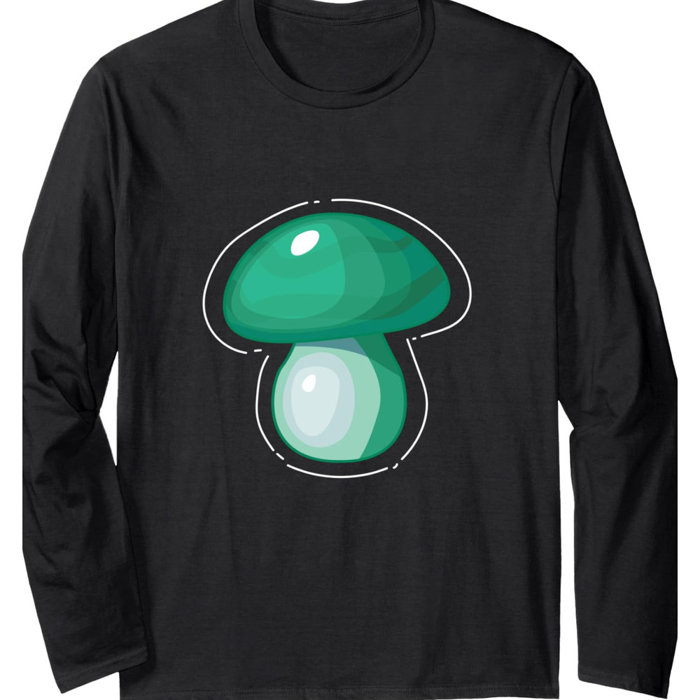 Long Sleeve Shirts for Men sweatshirt Vintage Mushroom Nature Mushroom Hunter Gift Long Sleeve Tee Streetwear Casual tops clothes