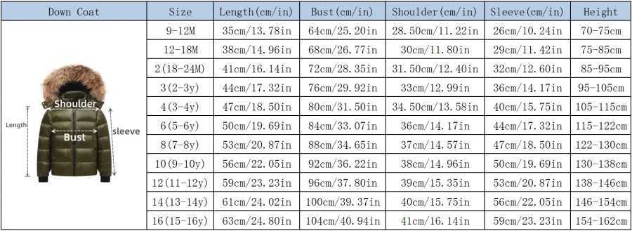 Clearance sales discount for 2024 childrens winter jackets medium length puff jackets and lightweight park filling jackets X241115