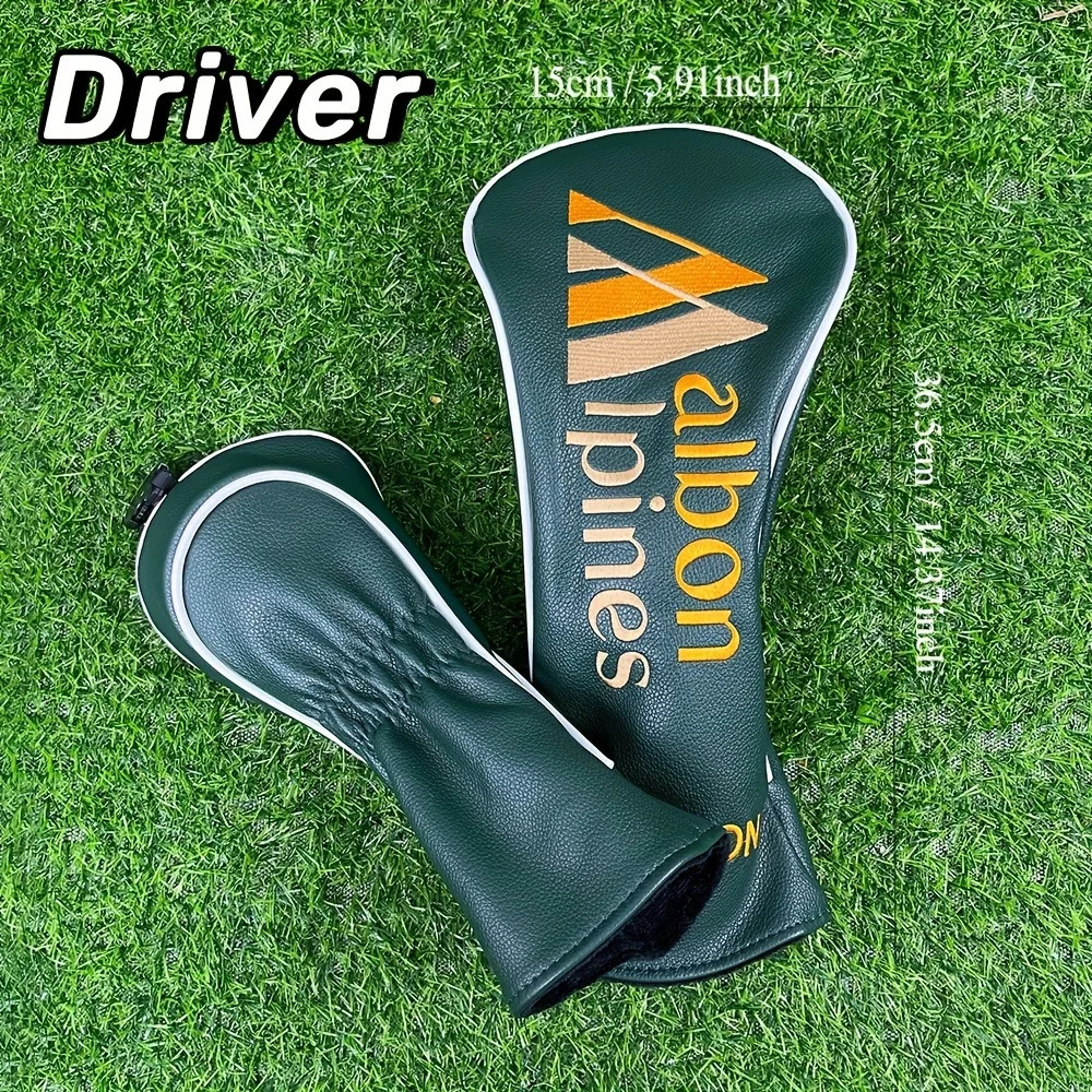 14pc Golf Club Head Covers For Hybrid Driver Fairway Wood Durable Dustproof Protector 241114