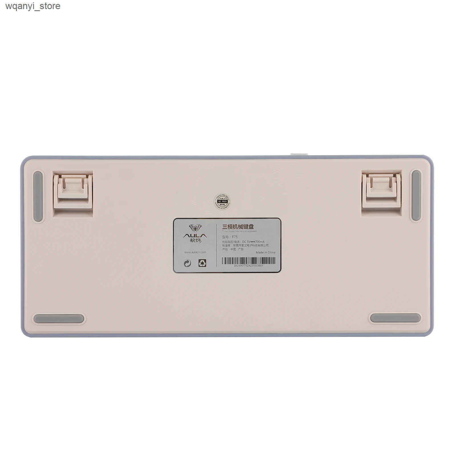 Keyboards EPOMAKER x AULA F75 75% 80 key heat exchange pad Bluetooth 5.0/2.4G wireless/wired mechanical keyboard PBT keyboard L240910