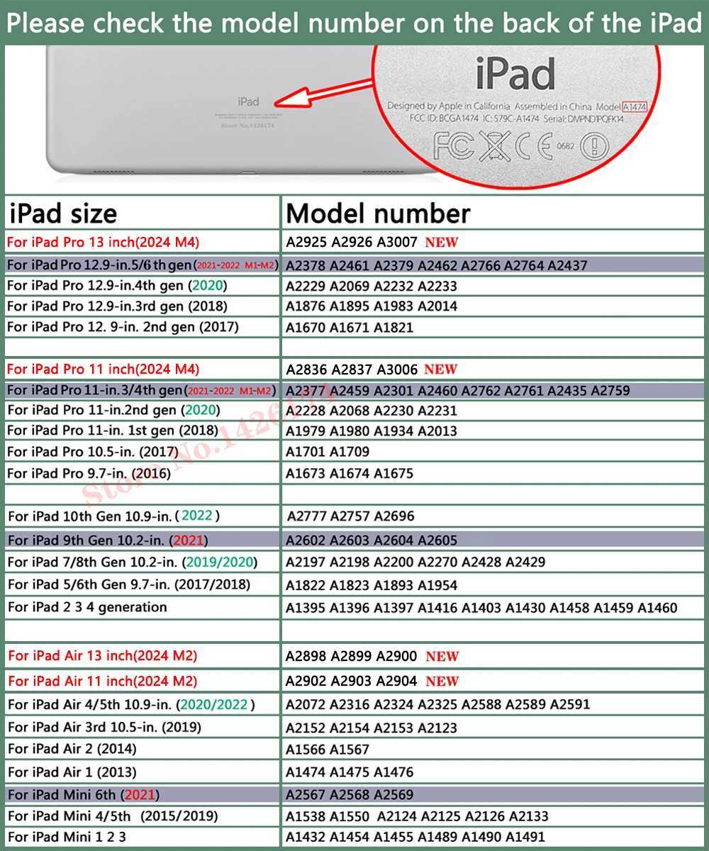New phone case suitable for iPad 10th generation Air13 11 5 4 10.9 inches 10.2 7th 8th 9th Cover Pro13 12.9 11 10.5 9.7 mini 1 2 3 4 5 6Case M241115
