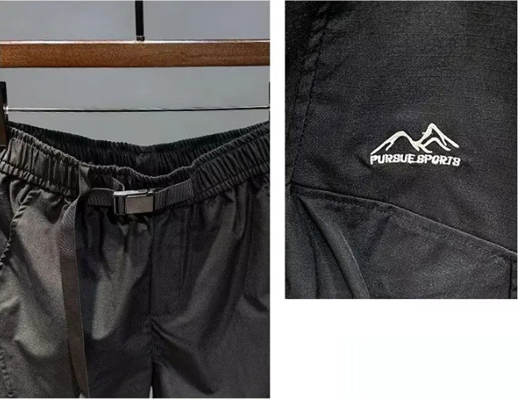 Latest casual straight leg over mens spring and autumn modern fashion folding n outdoor travel pants 241115