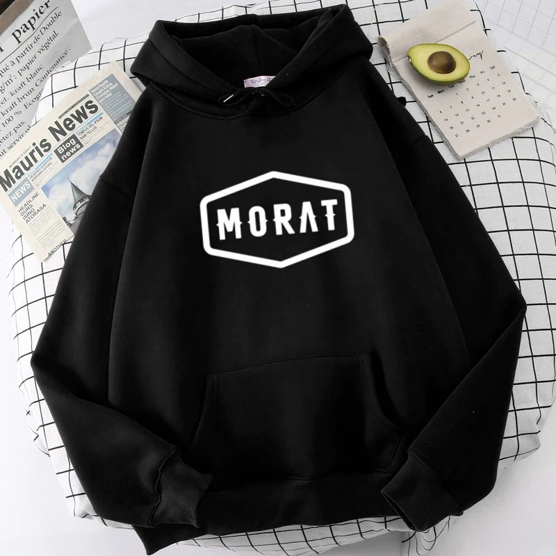 Designer's new Morat hooded sweatshirt Haruku hooded sweatshirt for women Ullsang cute autumn sportswear hooded sweatshirt long sleeved wool swea