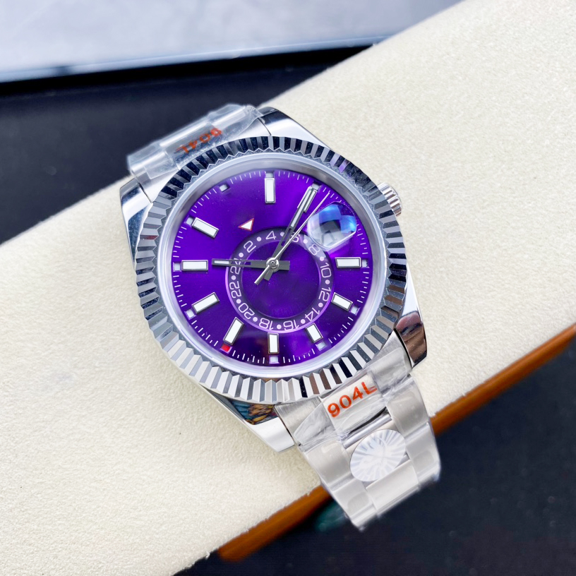 Luxury Watch Men Designer Watch Automatic Mechanical Movement Watches 42mm Sapphire Glass Calendar Watch Waterproof 316L Stainless Steel Strip Montre de luxe