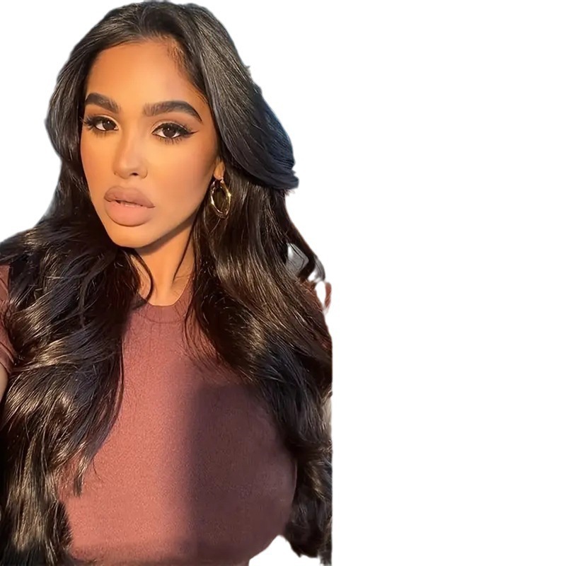 European and American fashion lace front wigs Foreign trade Africa hot selling big wave curly wigs