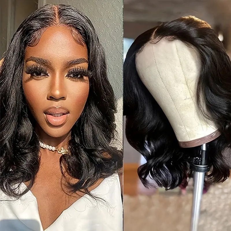 New European and American fashion big wave medium and long front lace wigs Hot selling synthetic wigs in Africa