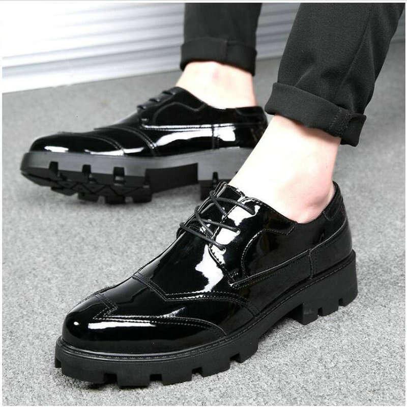 New Fashion Wedding Business Oxford Dress crocodile Pattern Men Formal Shoes LH-67