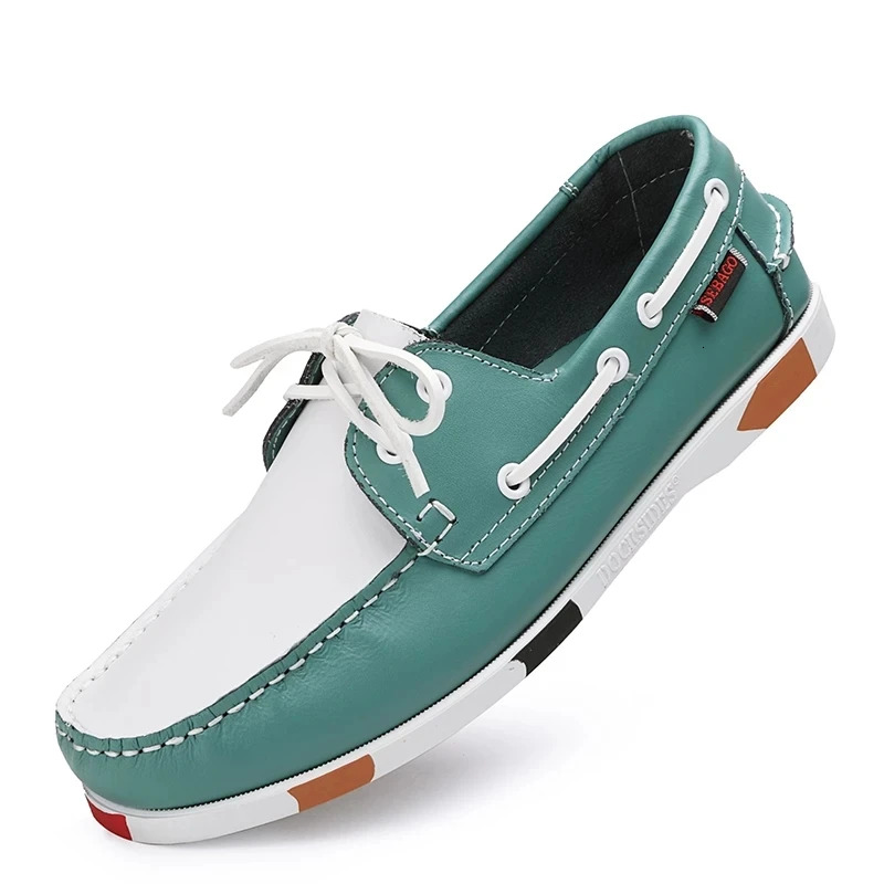 Loafers For Genuine Leather Driving Retro Fashion Docides Boat Shoes Classic Men Designer Flat Shoe Big Size