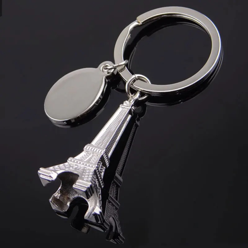 100Pcs Paris Eiffel Iron Chain Chaveiro Tower Keychain Llavero Keychain La Tour Eiffel Porte Clef Keyholder Keychain Gift 241115