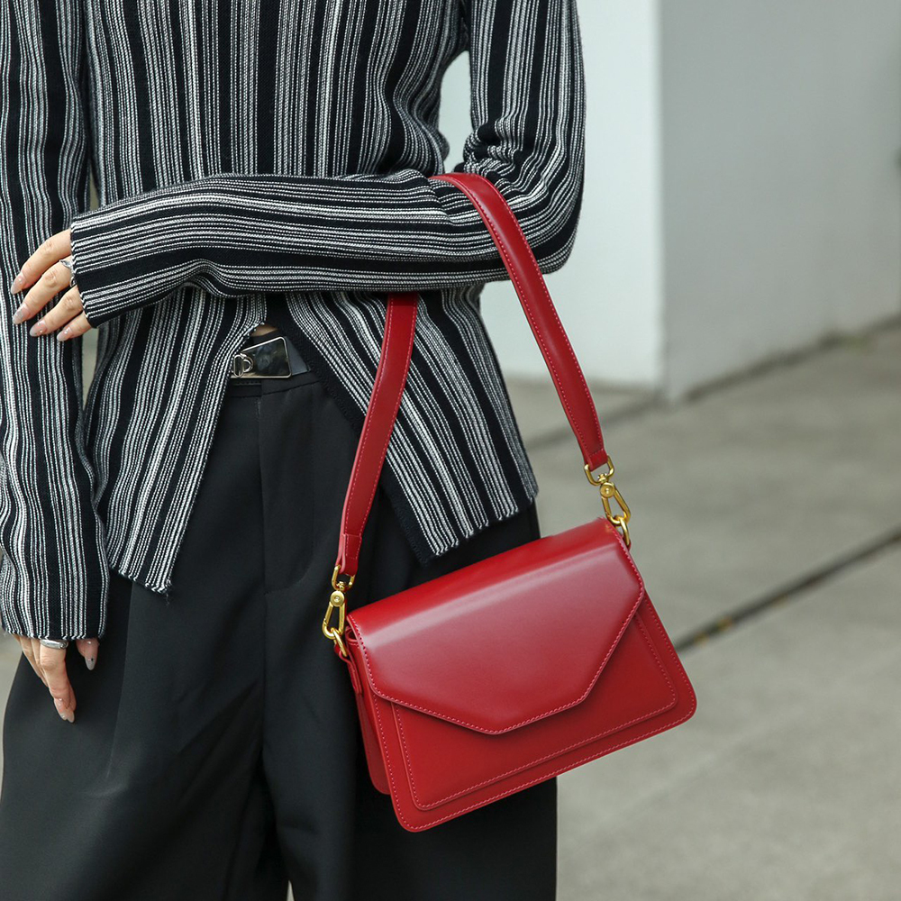 High-end One Shoulder Solid Color Fashion Square Versatile Crossbody Bags For Women dddmymoon