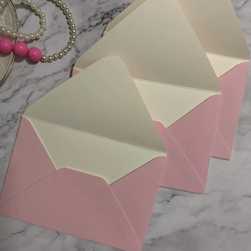 velvet envelope for wedding invitation cards in red green navy blue pink black 5x7 inches 6x6 inches 241115