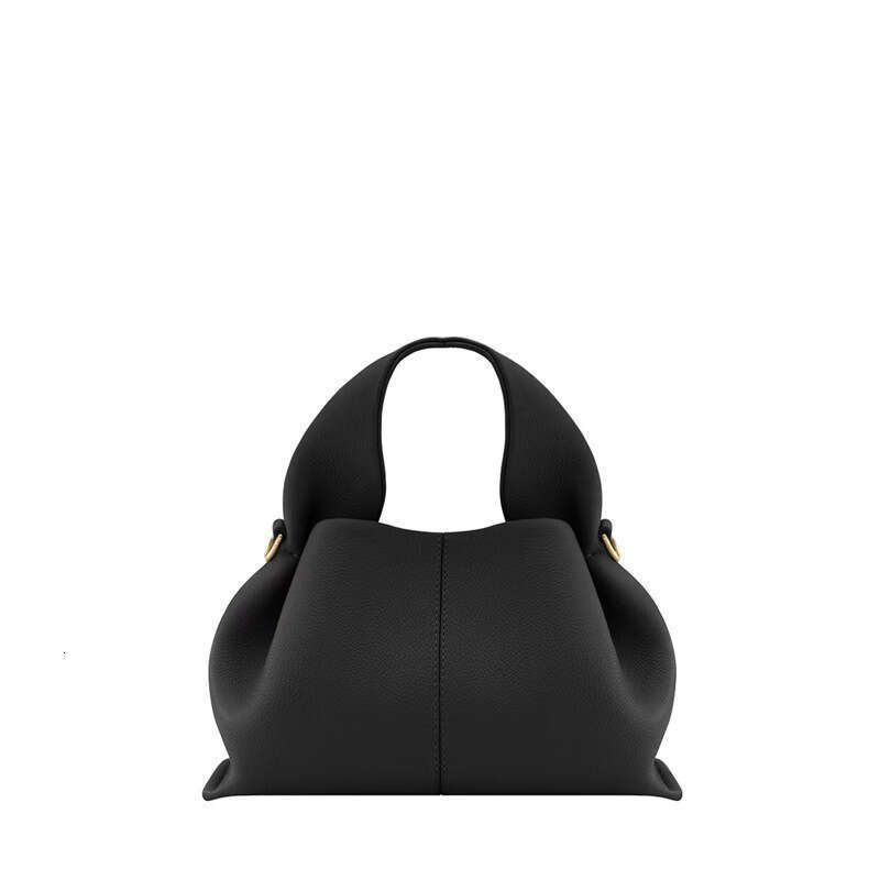 Fashion Cross hot Body Women Handbag - Lychee Print Crescent Leather Underarm Saddle Bag
