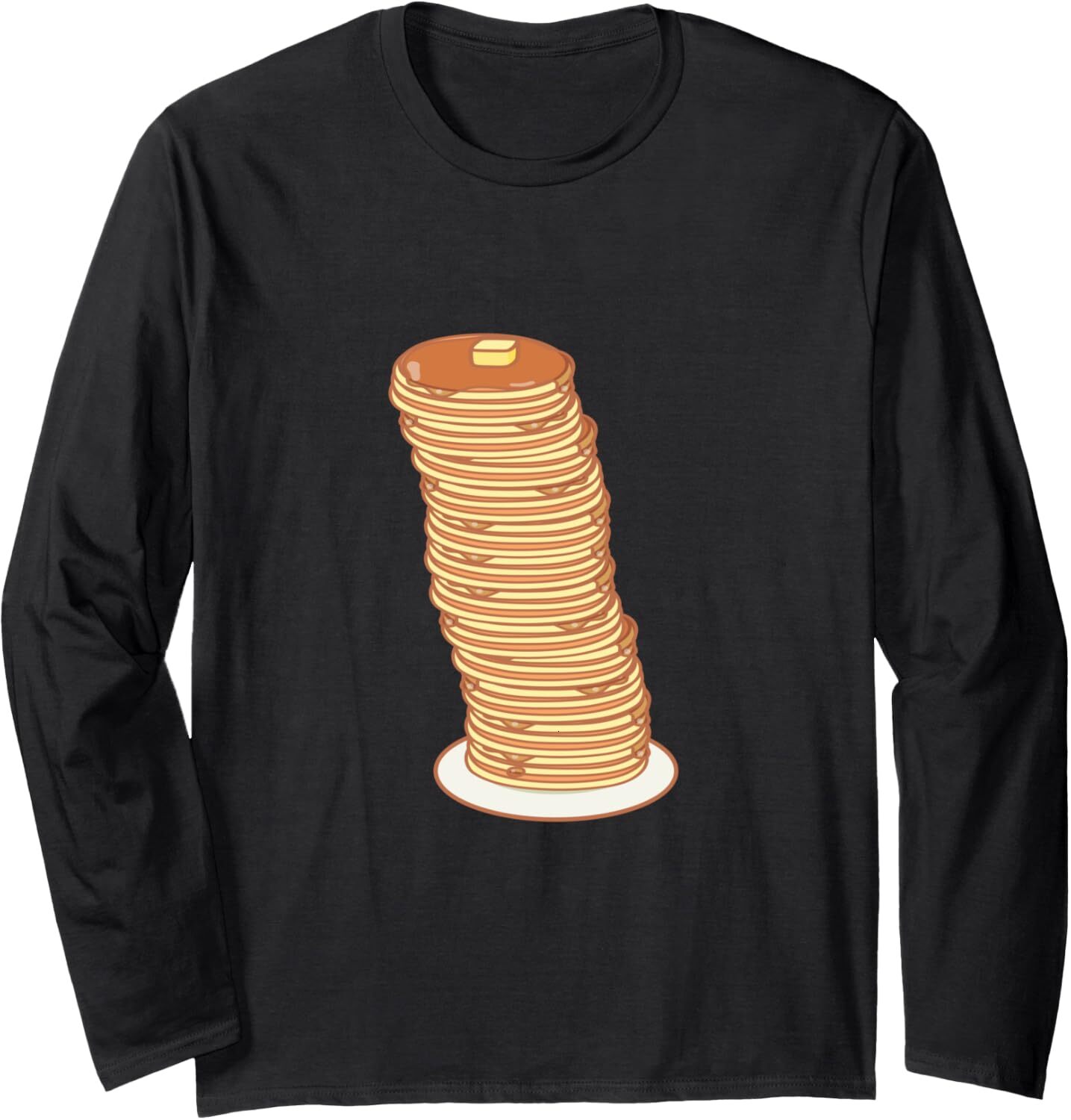 Long Sleeve Shirts for Men sweatshirt Funny Pancakes Gift For Breakfast Lovers Long Sleeve T-Shirt T shirt Tee Streetwear Casual tops clothes