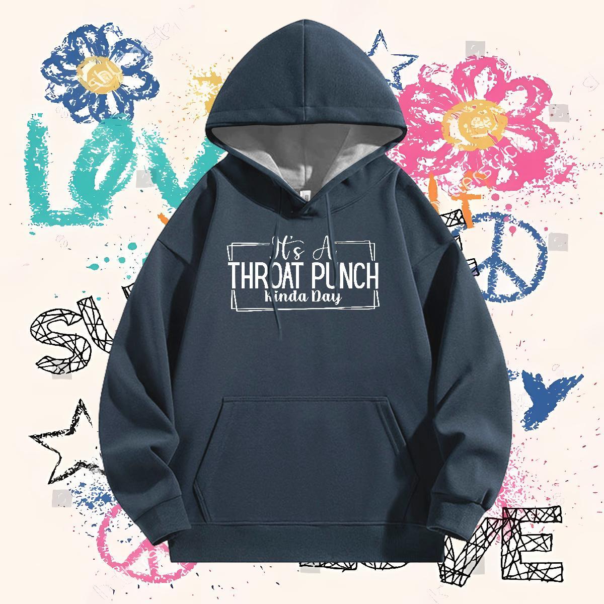 Casual New Hooded Sweatshirt Y2K Soft Women Hoodie Custom Anime Thick Plush Tops Pullover Hoodie Hooded Collar Long Sleeves