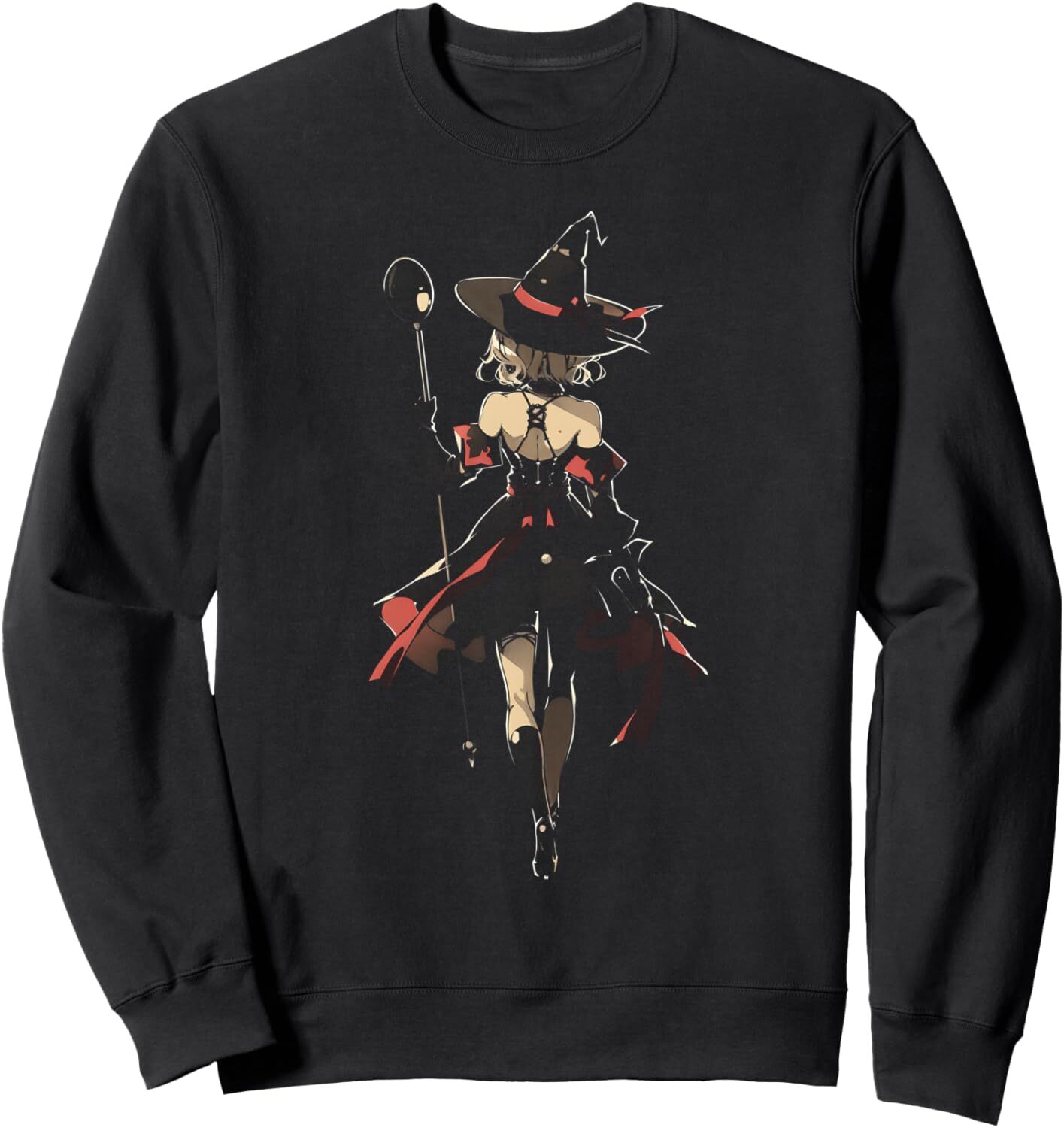 Long Sleeve Shirts for Men sweatshirt Witch Halloween Costume Magic Wand Potions Broom Bats Sweatshirt T shirt Tee Streetwear Casual tops clothes